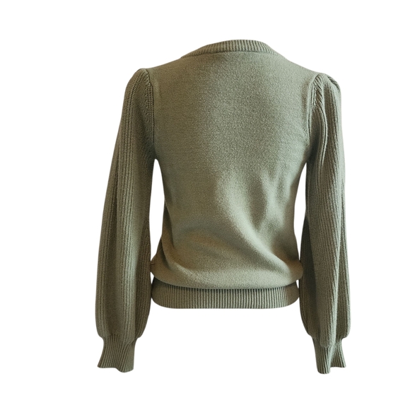 78 & Sunny Sage Green Women's Sweater, Sz. XS - Picture 3 of 6